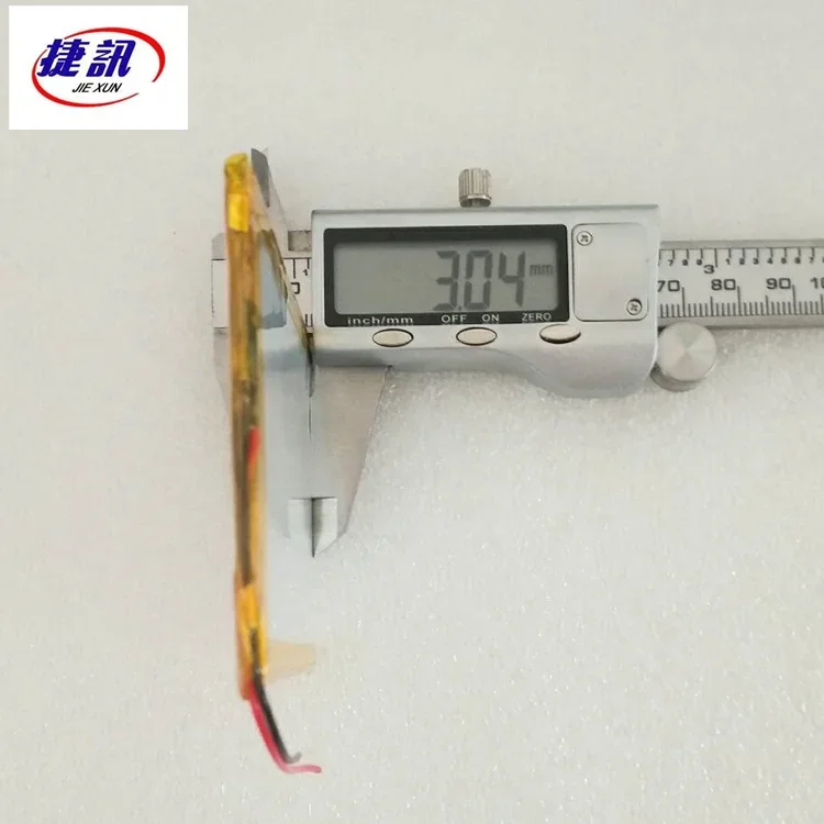 Полимерная литиевая батарея 3,7 В 306090   3000 мАч 7-дюймовая плоская литиевая батарея общего назначения