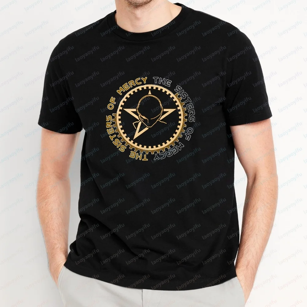 New Tops and T-shirts: The Sisters of Mercy Summer Short-sleeved Men's and Women's Versatile Stylish and Comfortable T-shirts
