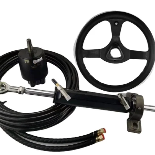 Hydraulic internal combustion engine steering system Cylinder/pump/tube 300 hp, yacht/marine diesel engine parts steel