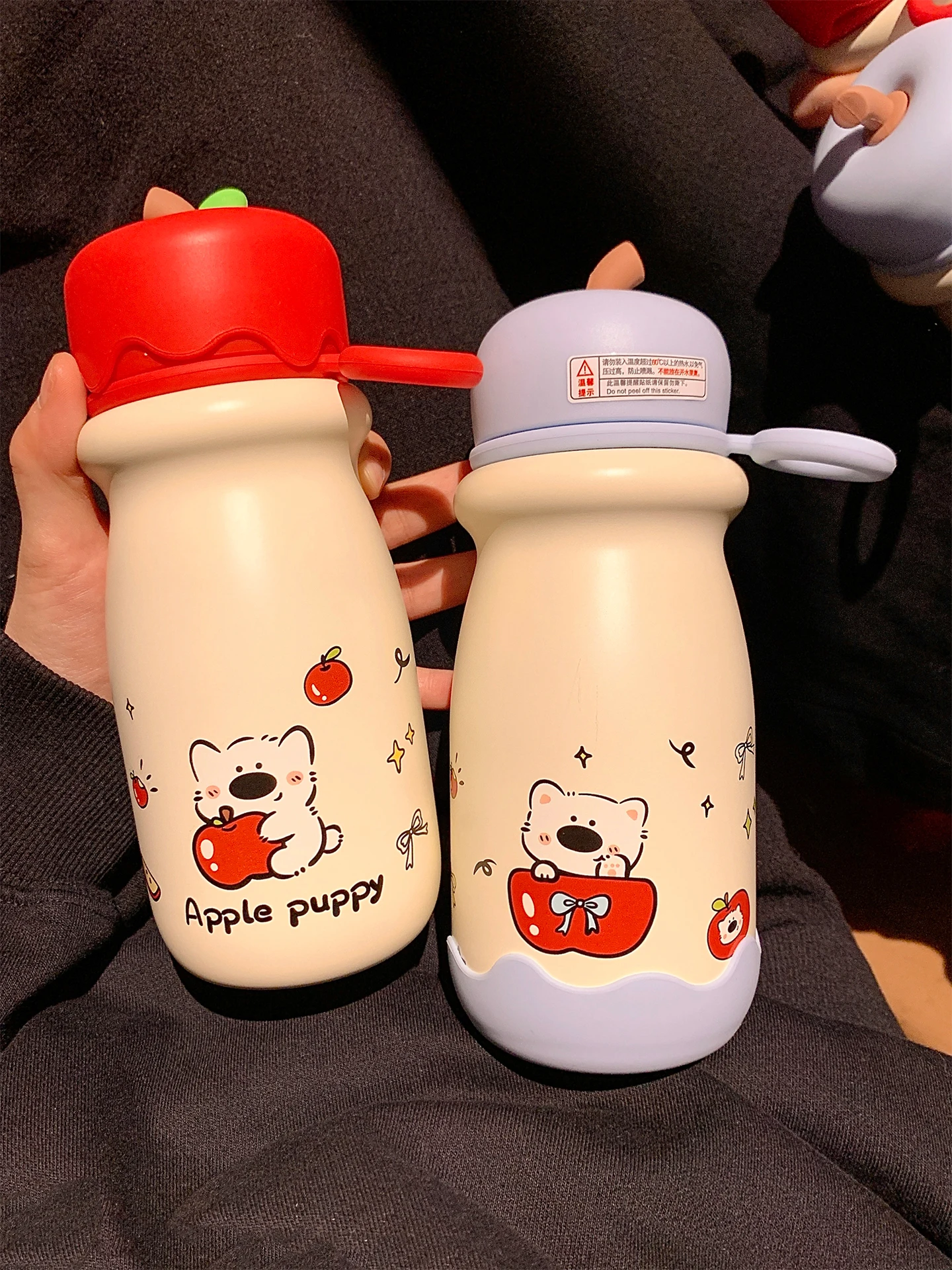 

Cute Dog Stainless Steel 316 Portable Water Bottle High Aesthetic Value for Students New Model 2025 Insulated Mug Cup