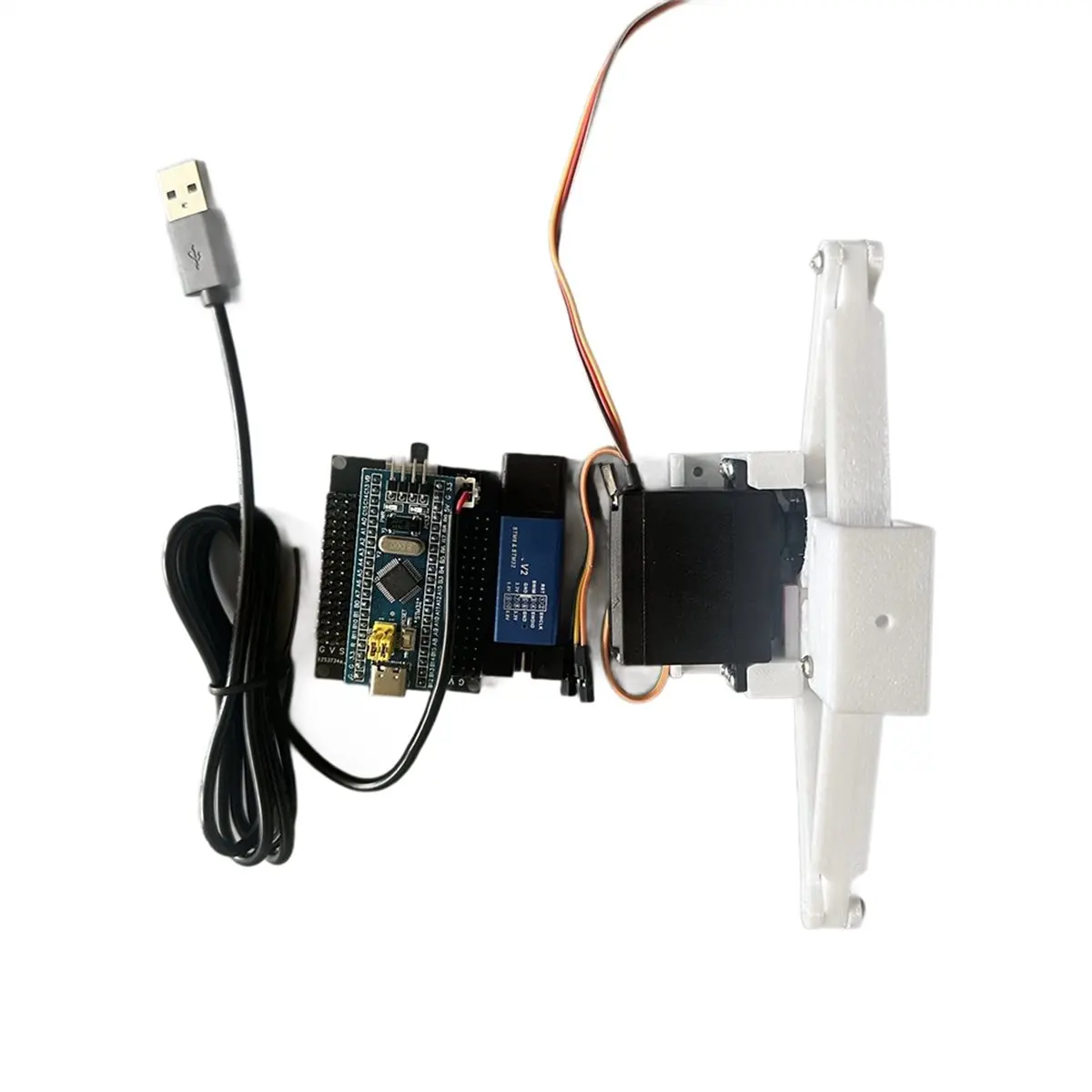 3D Printed Linear Actuator Lifter with for Servo, 9cm Stroke Electric Linear Push Rod