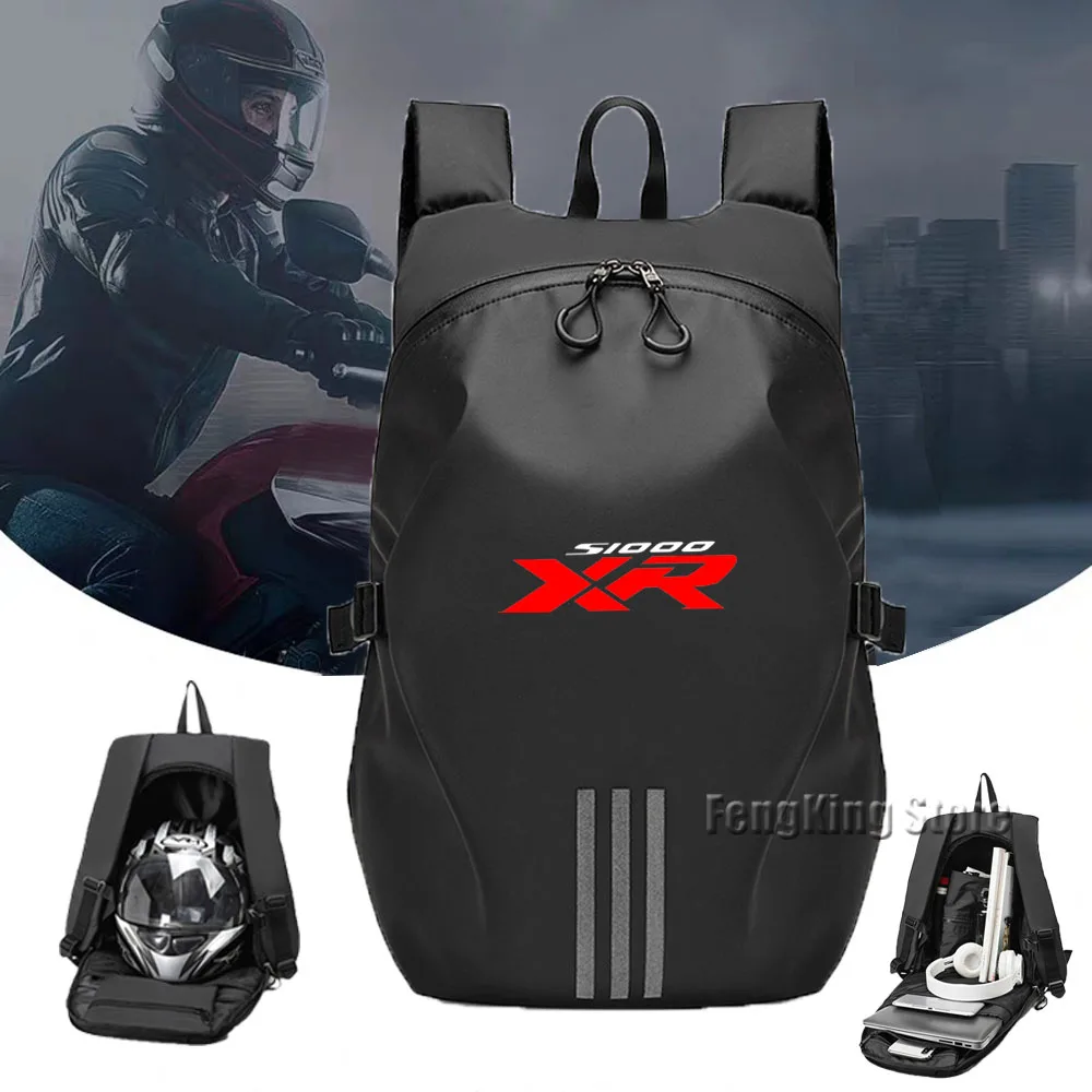 

Knight backpack motorcycle helmet bag travel equipment waterproof and large capacity For BMW S1000XR S1000 XR S 1000 XR