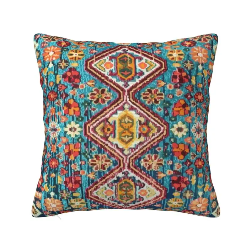 Custom Oriental Colored Antique Moroccan Style Pillow Case Home Decoration Bohemian Modern Cushion Cover Velvet Pillowcase