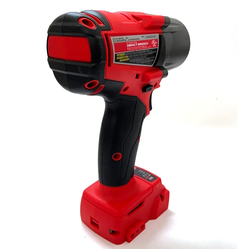 For Milwaukee 1300NM Cordless Electric WrenchLarge Torque Brushless Impact Wrench Car Truck Repair Power Tools 18V Battery