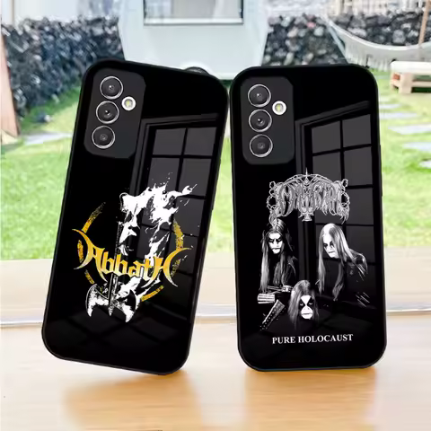 Heavy Metal Band ABBATH Phone Case For S24 Ultra Samsung S23 Fe S22 S20 S21 Plus Galaxy A54 A34 A24 A53 Note 20 Glass Cover