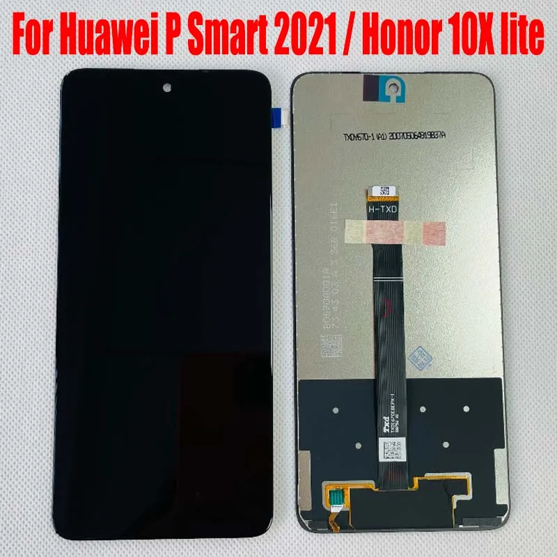 OEM For Huawei P Smart 2021 LCD Display Matrix Pantalla Honor 10X lite LCD X10 lite DNN-LX9 Y7A Touch Screen Digitizer Assembly