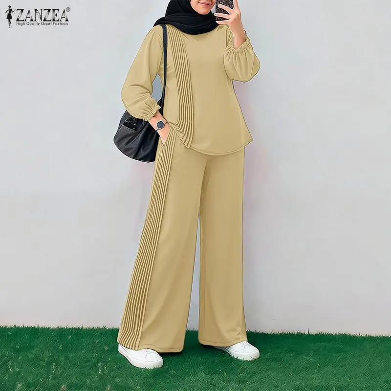 ZANZEA Dames Casual Set Lange Mouw - usage example