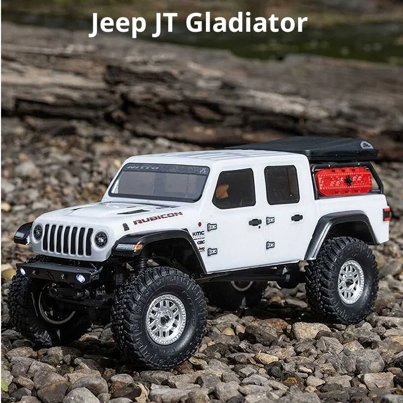 Axial SCX24 1/24 JT 글래디에이터 RTR 사륜구동 원격 조종 등반 오프로드 차량 AXI00005 V2