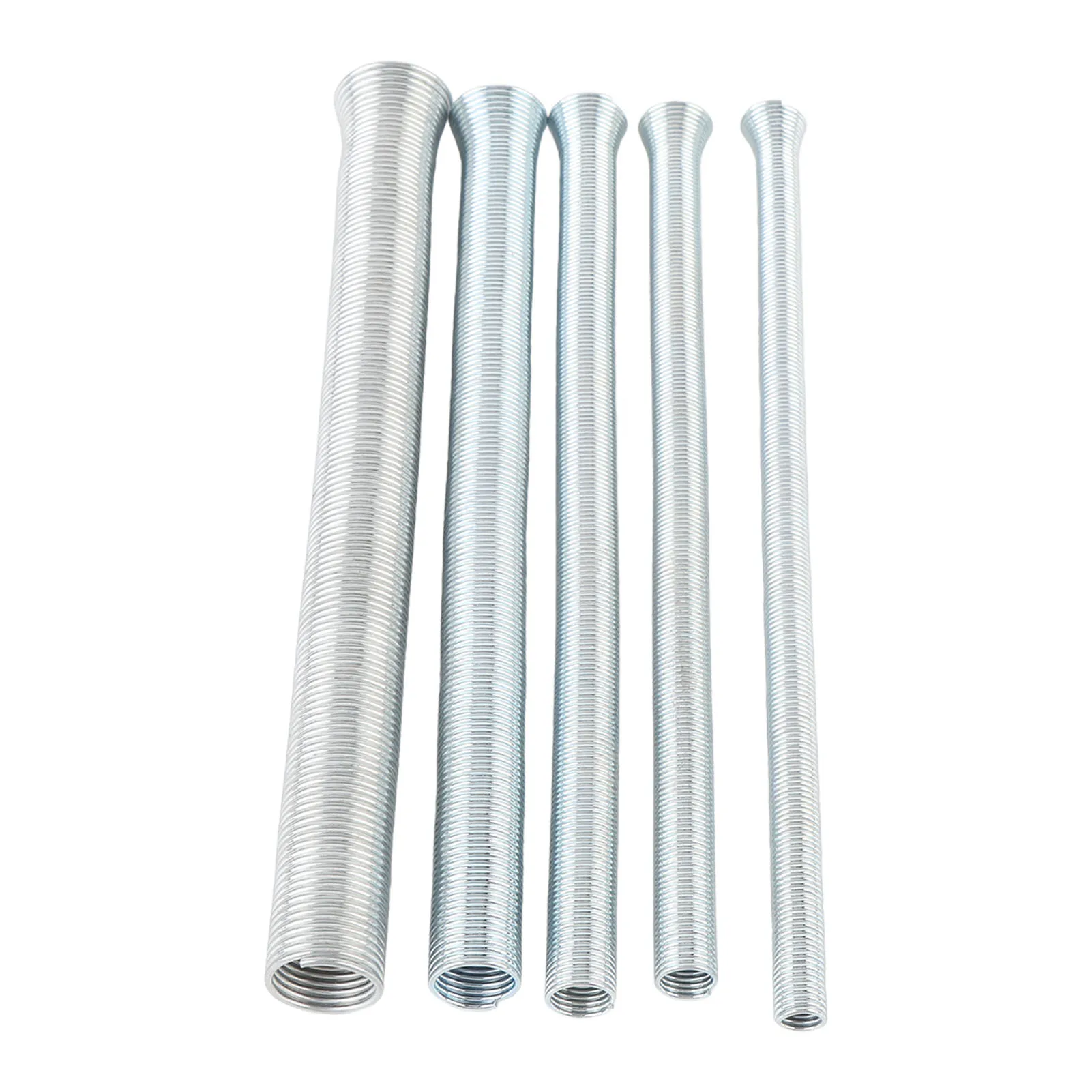 

210mm Spring Tubing Benders Kit 1/4 5/16 3/8 1/2 and 5/8 Inch Metal Tube Bender Set for Copper Brass Aluminum and Thin Steel new