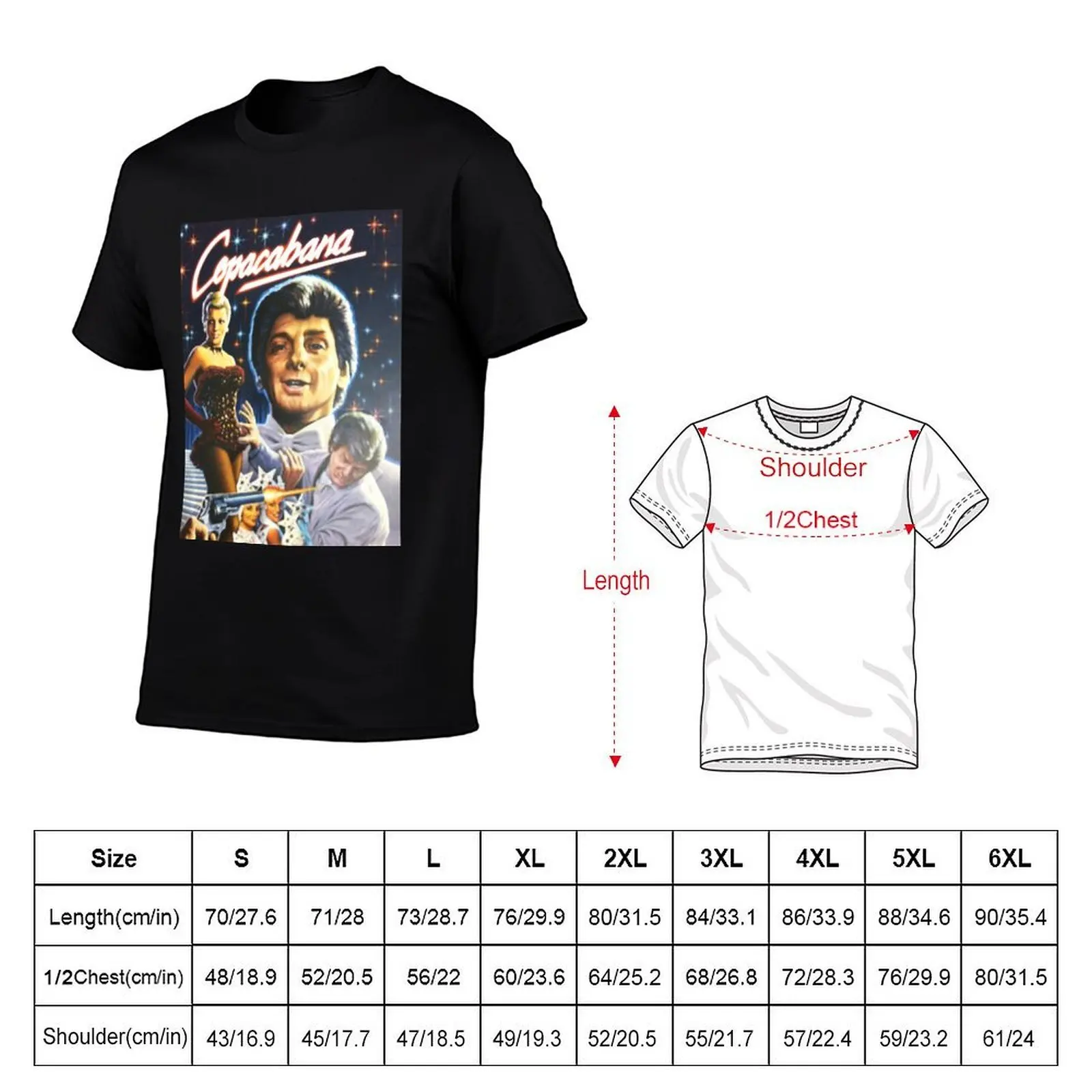 Funny Gifts Beautiful Model Copacabana Door Vintage Photograp T-Shirt