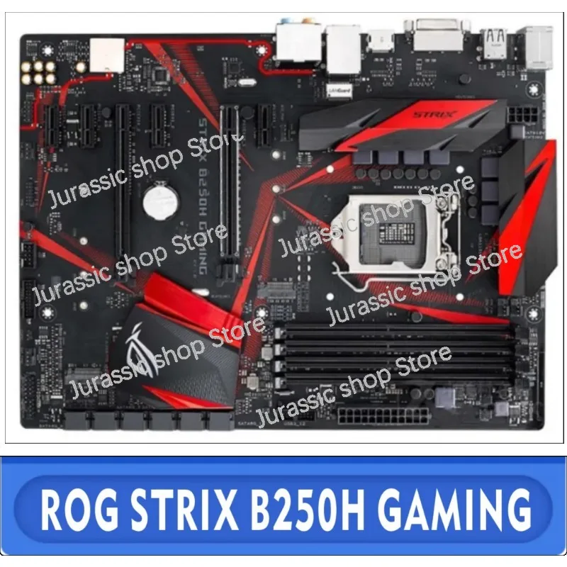 

For ROG STRIX B250H GAMING Motherboard 64GB LGA 1151 DDR4 ATX 100% Testing