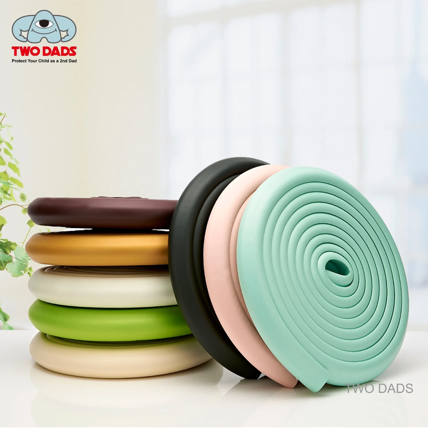 Tiras de parachoques de seguridad para bebés extralargas de 4,6/5,5 M, Protector de bordes a prueba de niños para esquinas de muebles, protectores de esquina de mesa autoadhesivos