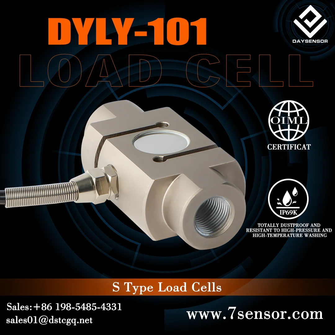 DYLY-101 S Type Load Cell 1000kg 200kg 5t 10t 20t High Precision Pressure Sensor for Weighing Scale