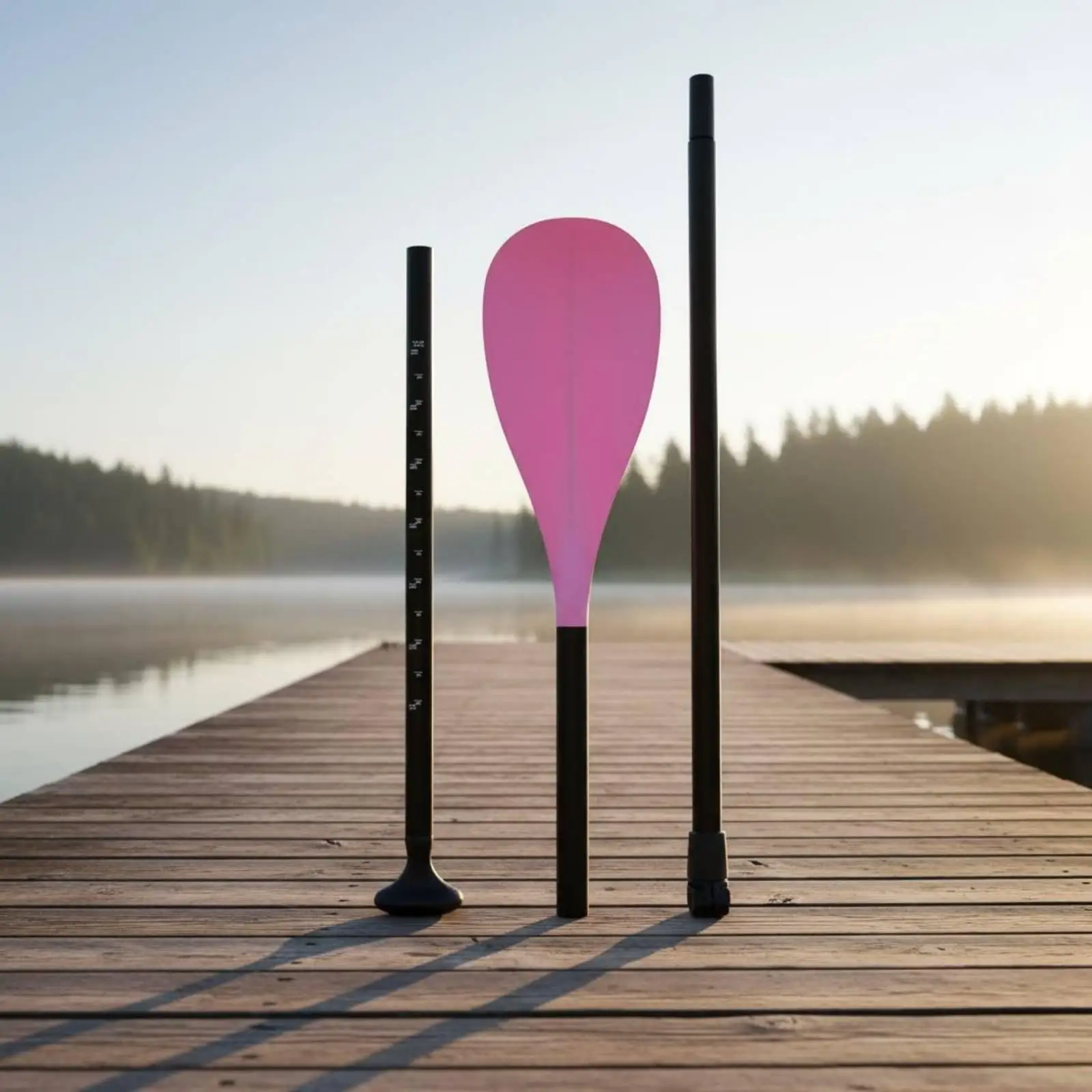 Kid Paddle for Stand Up Paddleboarding Kayaking Aluminum Shaft Lightweight Telescopic 140 170 Cm Beginner Friendly Design view 4