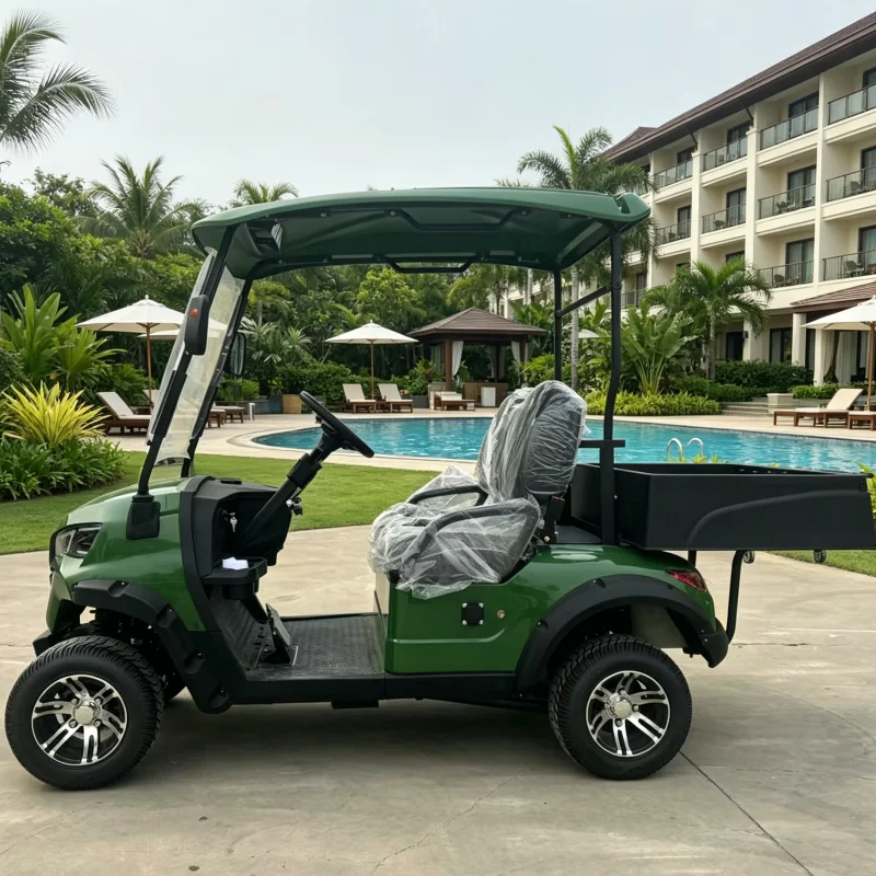 

72V Solar-Powered 4WD Golf Cart – Independent Suspension, All-Terrain Performance Built for farms, ranches, resorts, and communi