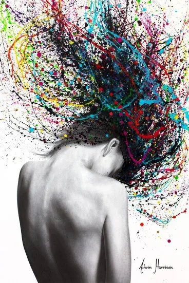 

Abstract Nude Sexy Women Canvas Painting Wall Art Painting Posters and Prints Artwork for Living Room Home Decor
