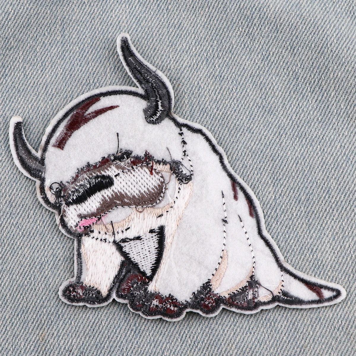 Cartoon Avatar Embroidery Patches For Clothing Cute Animal Patches For Clothes DIY Iron on Patch On Clothes Sticker