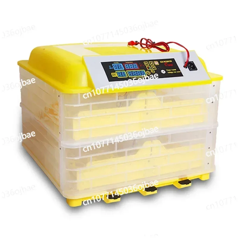 112 Chickens in A Fully Automatic 12v220V Egg Incubator