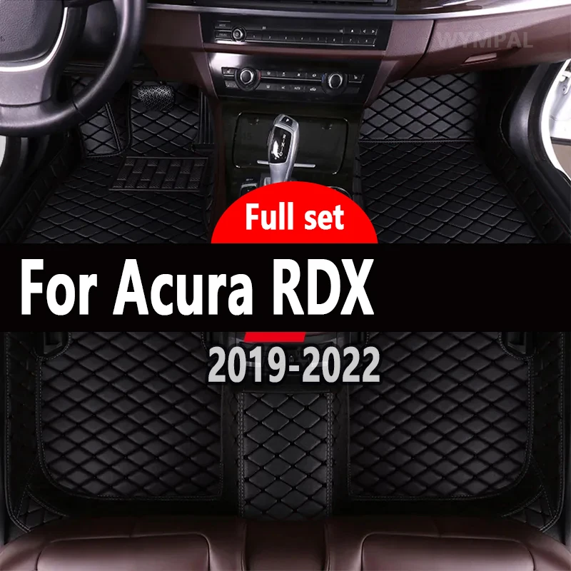 

Автомобильные коврики для Acura RDX TC1 2 MK3 2019 ~ 2022 2020 2021, набор прочных ковриков, ковер, кожаный напольный коврик, водонепроницаемый коврик, автомобильные аксессуары