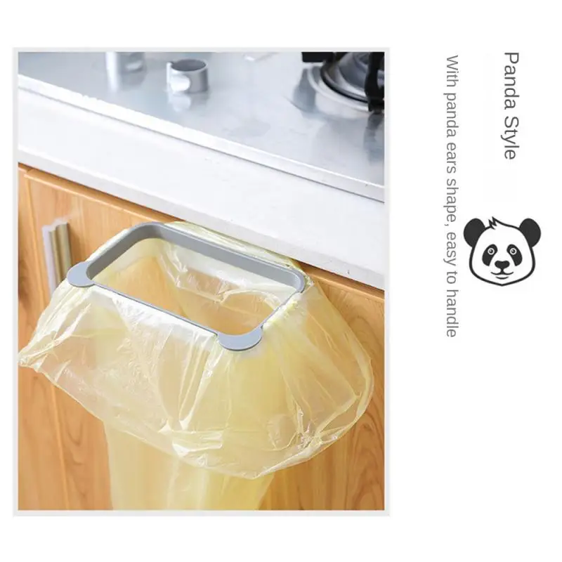 Foldable Kitchen Trash Can Trash Bin Hanging Trash Garbage Bag Waste Bin For Kitchen Storage Holders Trash Racks