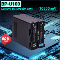10800mAh BP-U100 Battery for Sony Camera FS7M2 EX260 EX280 Z280 FS5 7 FX6 Z190 EX1R BP-U30 U60 U70 U90 Dual DTAP Camera Battery