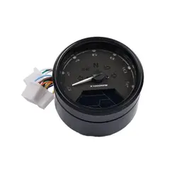 For Honda Yamaha Universal Motorcycle Meter Speedometer Digital Odometer with Gear Indicator 12000kmh/mph Hour Meter Tachometer