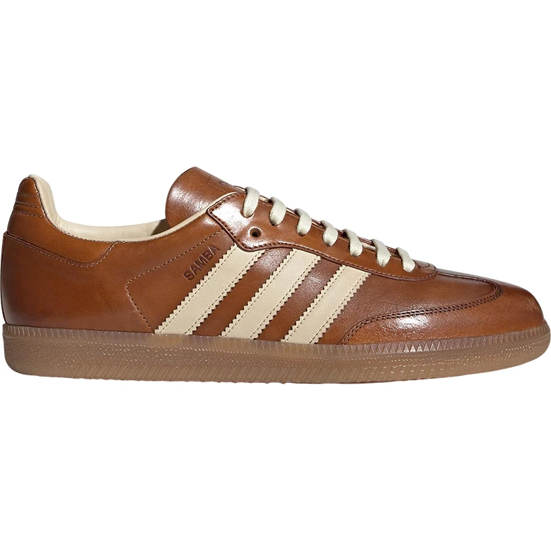 Adidas genuine clover men's and women's retro leather casual lightweight board shoes IE9121