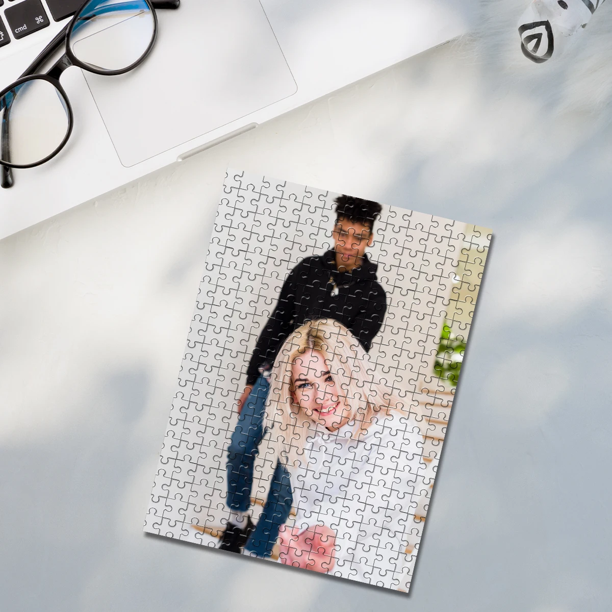 35/300/500/1031 قطعة لغز صور مخصص للزوجين يمكن أن يكون اللغز الشخصي هذا هدية فريدة للعائلة والأصدقاء #1