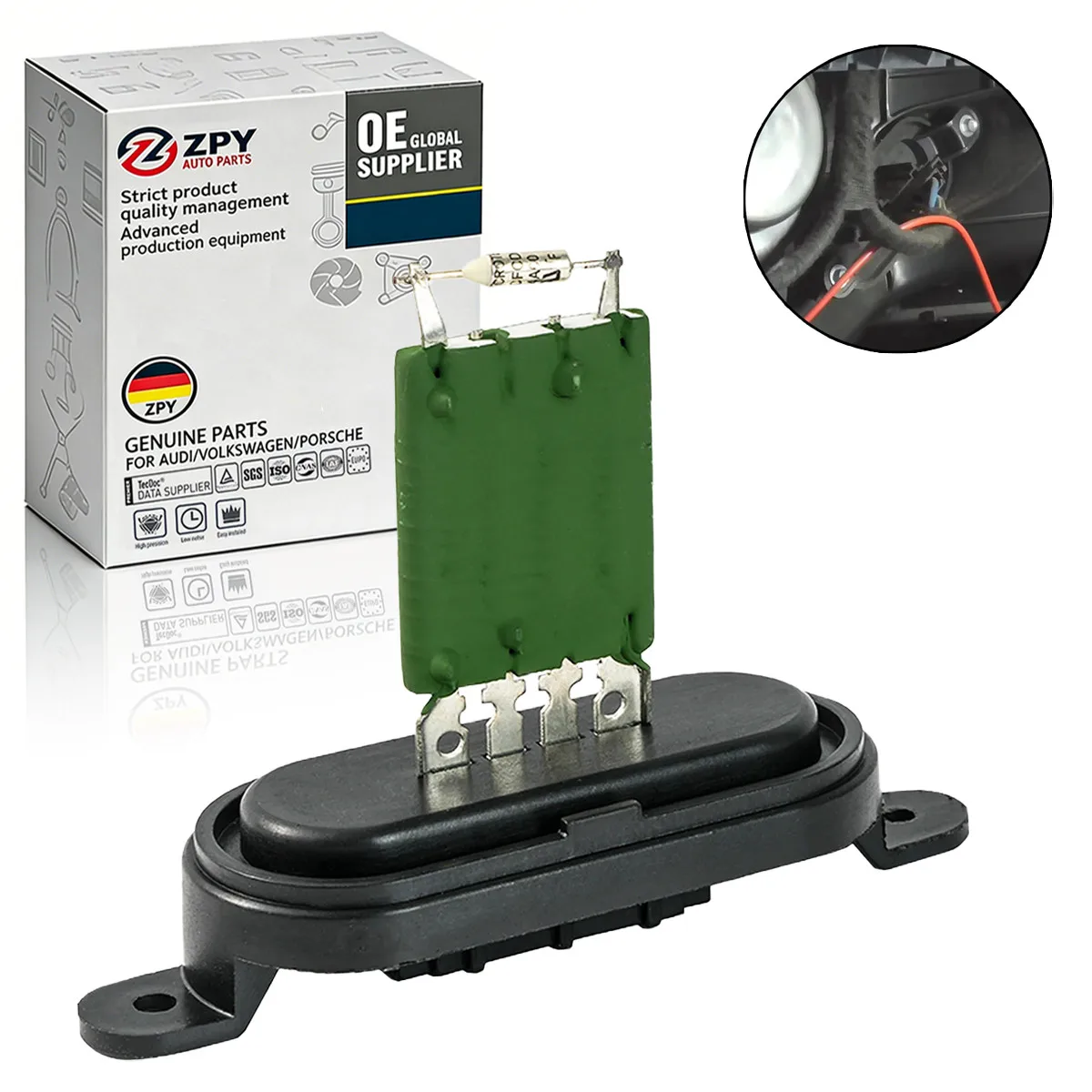 

HEATER BLOWER MOTOR FAN RESISTOR FOR VW TRANSPORTER T5 T6 2003-2019 7E0959263