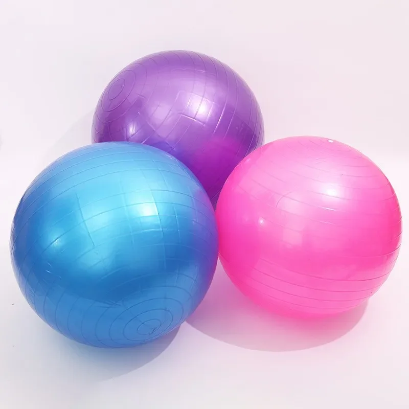 

PVC Fitness Balls Yoga Ball Thickened Explosion-proof Exercise Home Gym Pilates Equipment Balance Ball 45cm/55cm/65cm/75cm/85cm