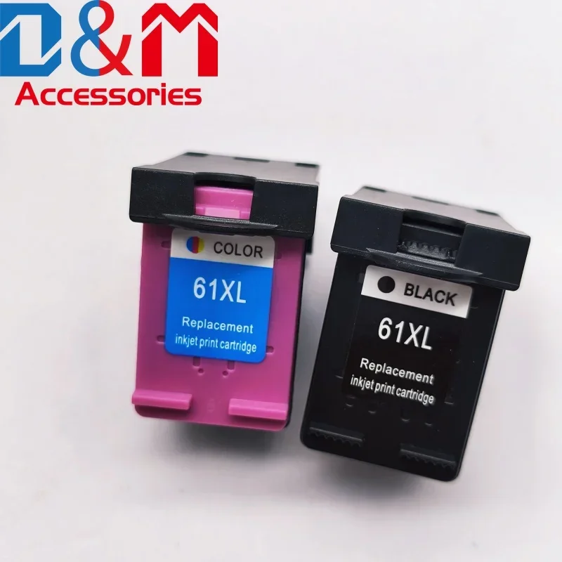 61XL Ink Cartridge for HP61 for HP 61 XL Envy 4500 4502 5530 Deskjet 1050 2050 3050 3054 3000 1000 Printer