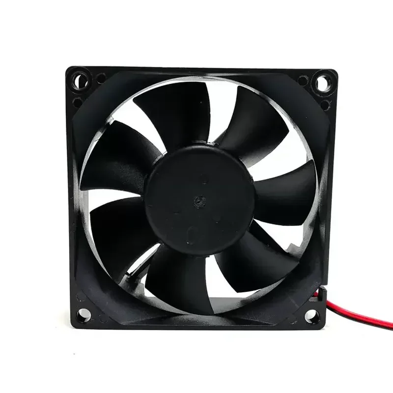 for 8025 8cm 24V 0.33A Double Ball Bearing Industrial Inverter Cooling Fan Large Air Volume 2/3 Wire
