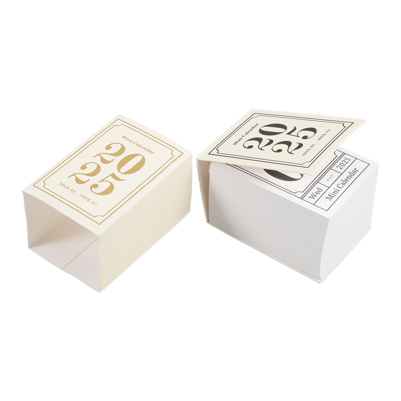 

Мини-2203 отрывной стол, декоративный домашний офис, синий мини-маленький декор для рабочего стола, маленький настольный календарь 2025 года, миниатюрный