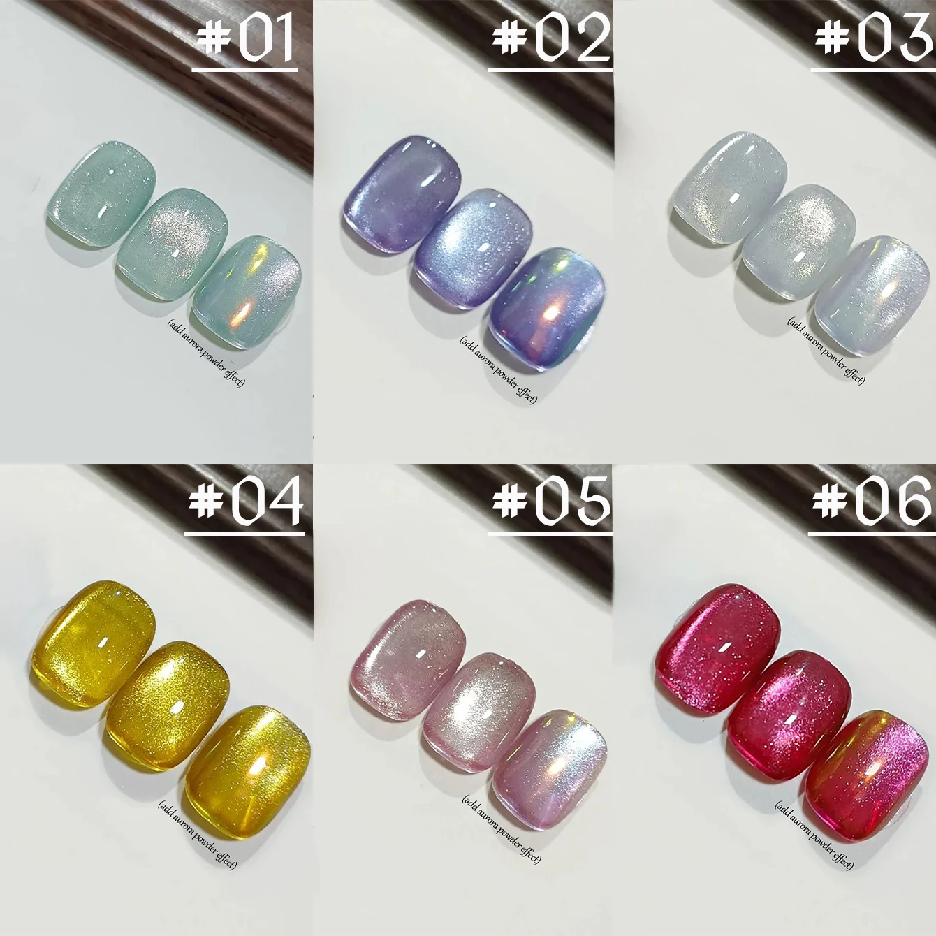 1 قطعة SHAKA الصيف الأظافر عالية الكثافة انفجار الوردي الأبيض الأحمر كريستال زجاج حبة القط العين هلام طلاء الأظافر تبييض شعبية هلام