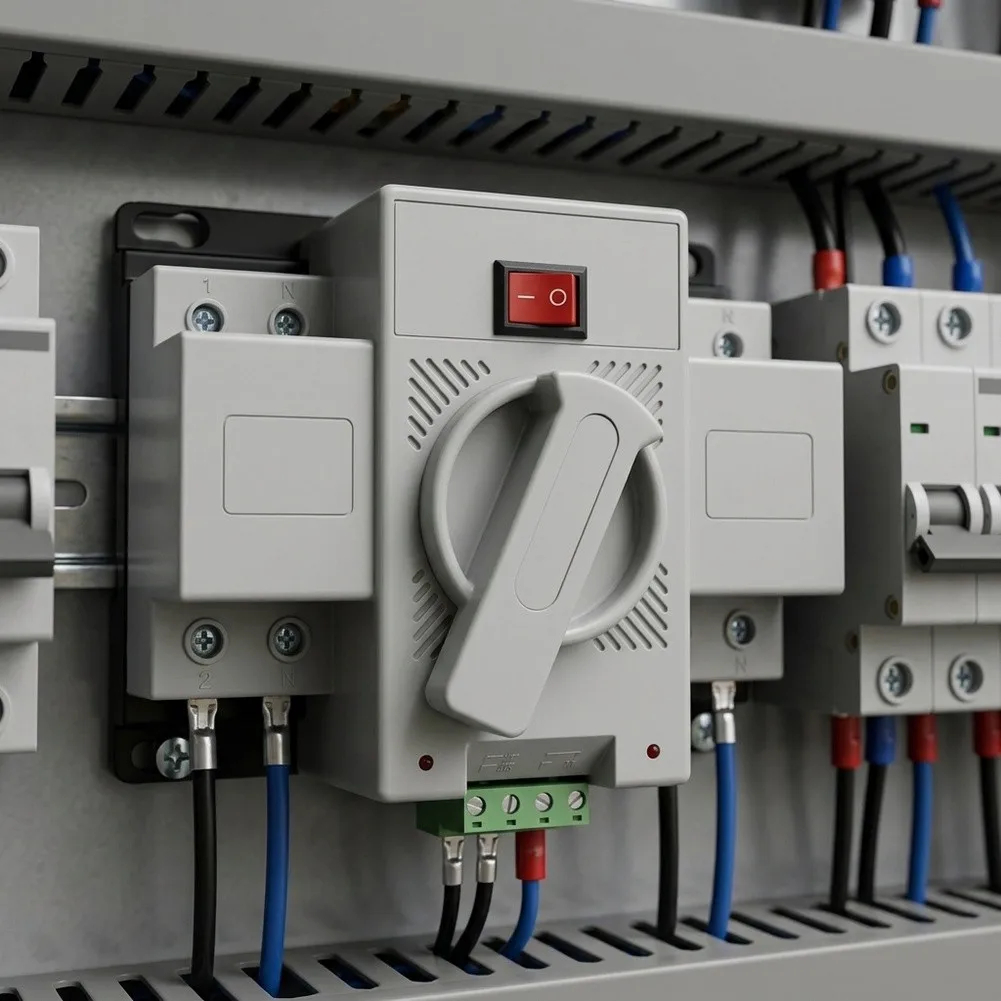 For mini Circuit Breaker Ready Automatic Transfer Switch 2P 63A 220V Dual Input Support Ensures Continuous Power Delivery