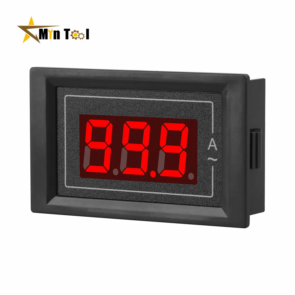 

D85-5035A AC220V 100ALCD Digital Voltmeter Voltage Meter Volt Instrument Tool Voltmeter Panel Indicator Light Lamp Gauge