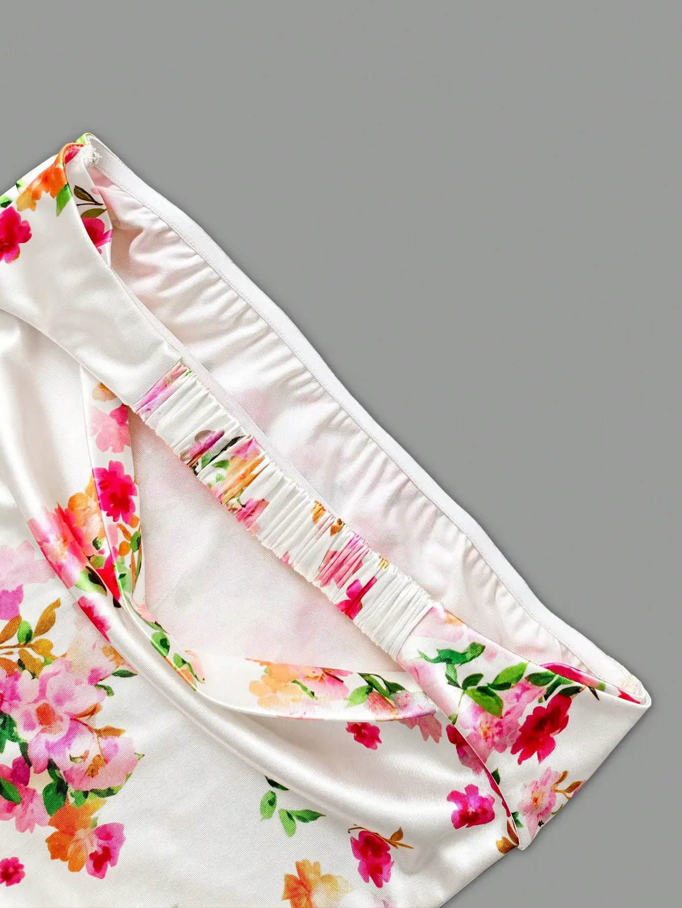 

Женское облегающее макси-платье без бретелек с цветочным принтом для вечеринок, коктейлей и пляжа