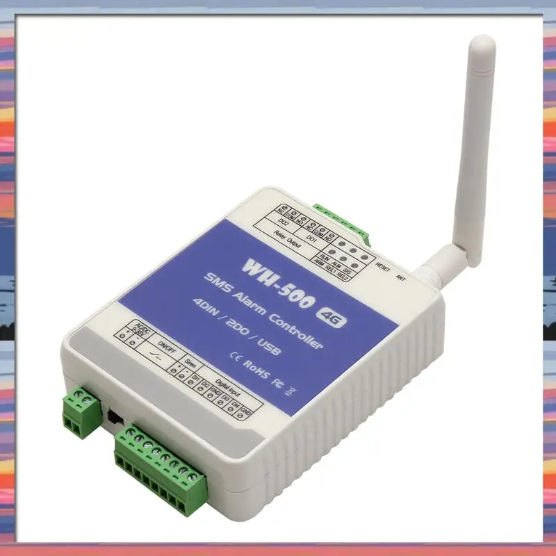 AC18 (Garantizzato) WH-500-EU 4G GSM Controller di allarme wireless remoto Apriporta Interruttore relè Telecomando Controllo APP