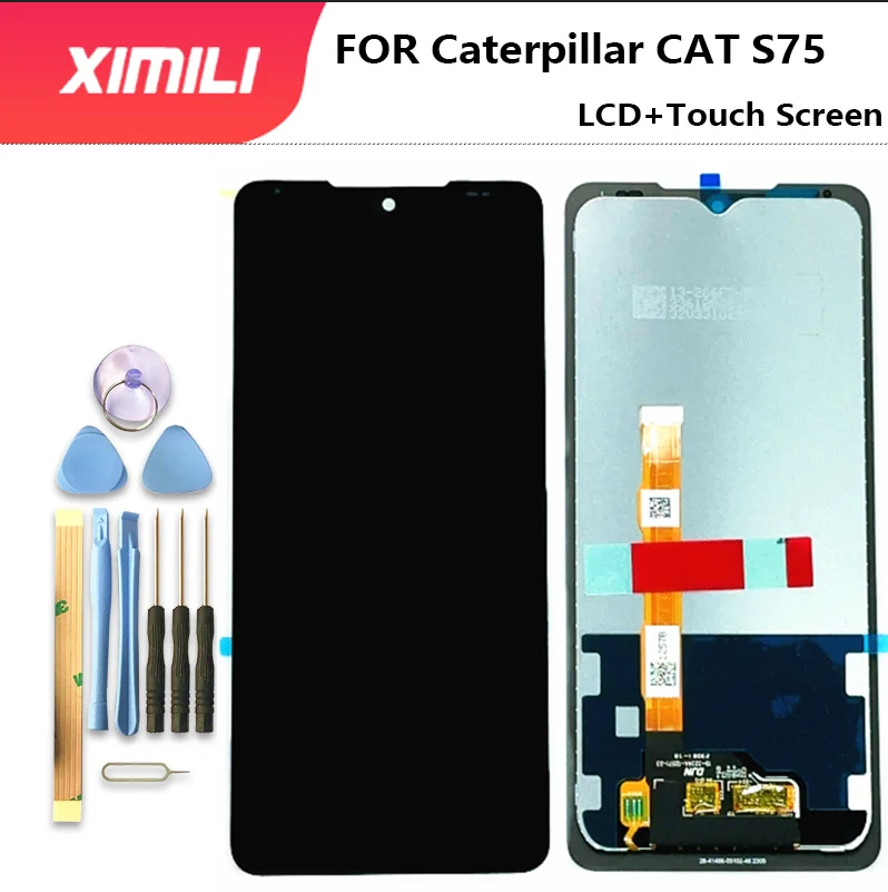 

6.58"100% Original Tested For Caterpillar CAT S75 LCD Display Touch Screen Digitizer Assembly Cat S75 LCD Sensor+Tools