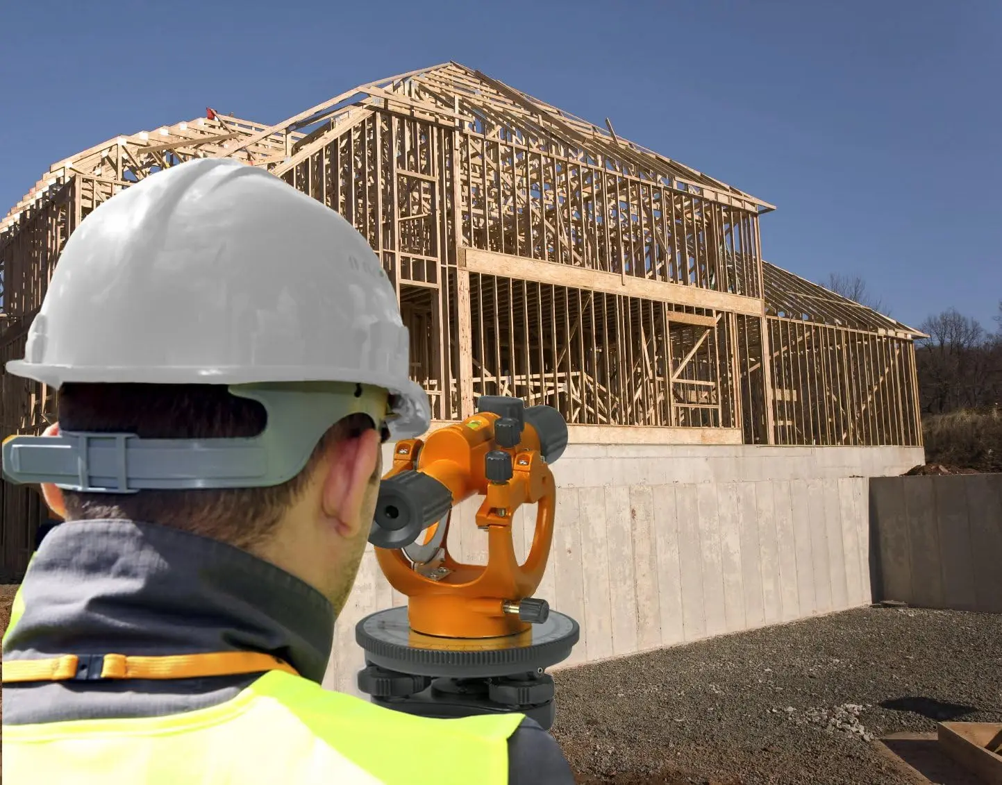 Level & Tool 40-6912 22X Builder's Transit Level System, Orange, 1 Kit