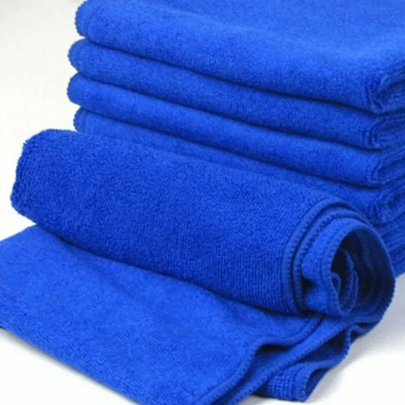 1-30Pcs Microfiber Towels Car Wash Drying Cloth Towel Household Cleaning Cloths Auto Detailing Polishing Cloth Home Clean Tools