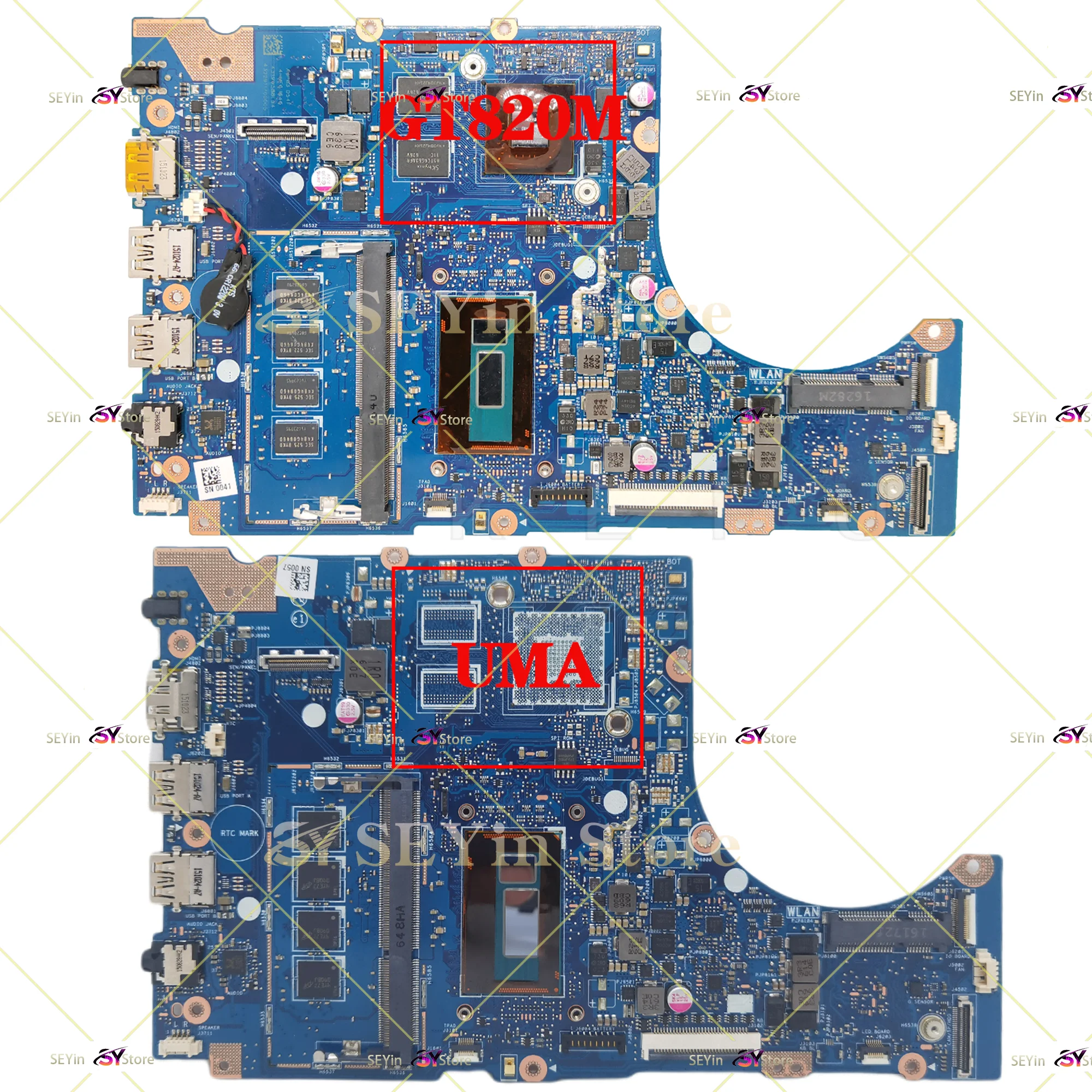 Płyta główna TP300LA dla ASUS TP300L TP300LD TP300LJ Q302L Q302LA płyta główna laptopa I3 I5 I7 4GB/RAM UMA/GT820M