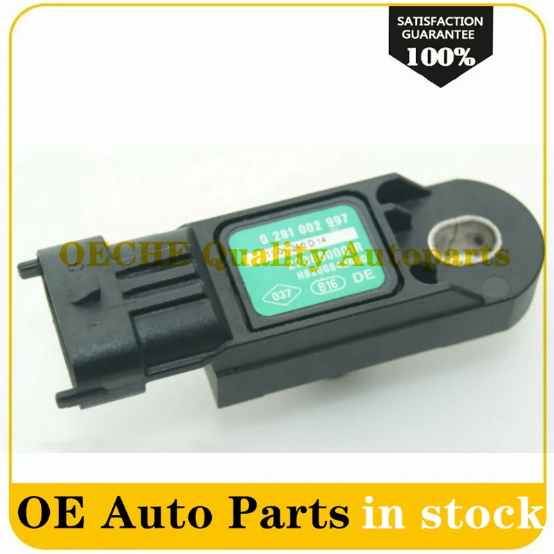 0281002997 0281002931 Map Sensor For Nissan Renault Alfa Romeo Opel Vauxhall 223650001R,8200843680,0281002996,0281002566,1500670