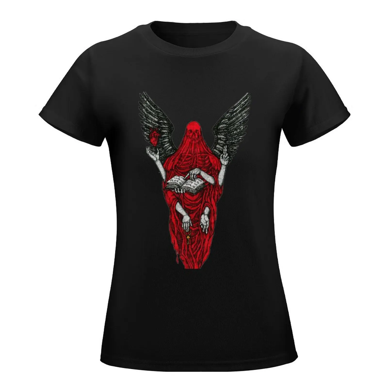 Azrael, the Angel of Death T-Shirt hippie clothes funny summer clothes black t-shirts for Women