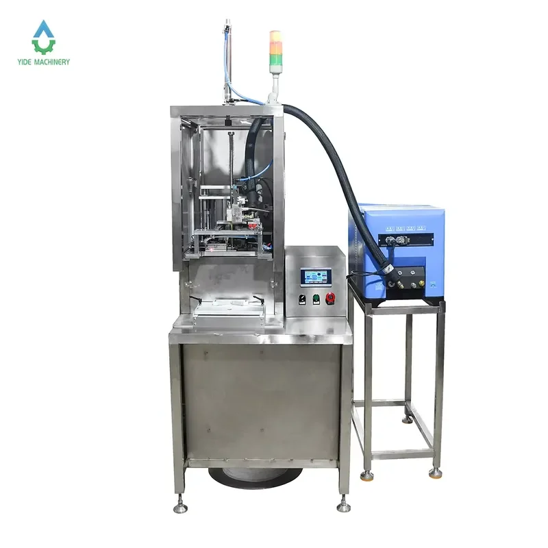 Hot Sale Candle Make Machine Keep Center Semi Automatic Wick Insert Machine Round Square Cup for Candle Factory Good Price