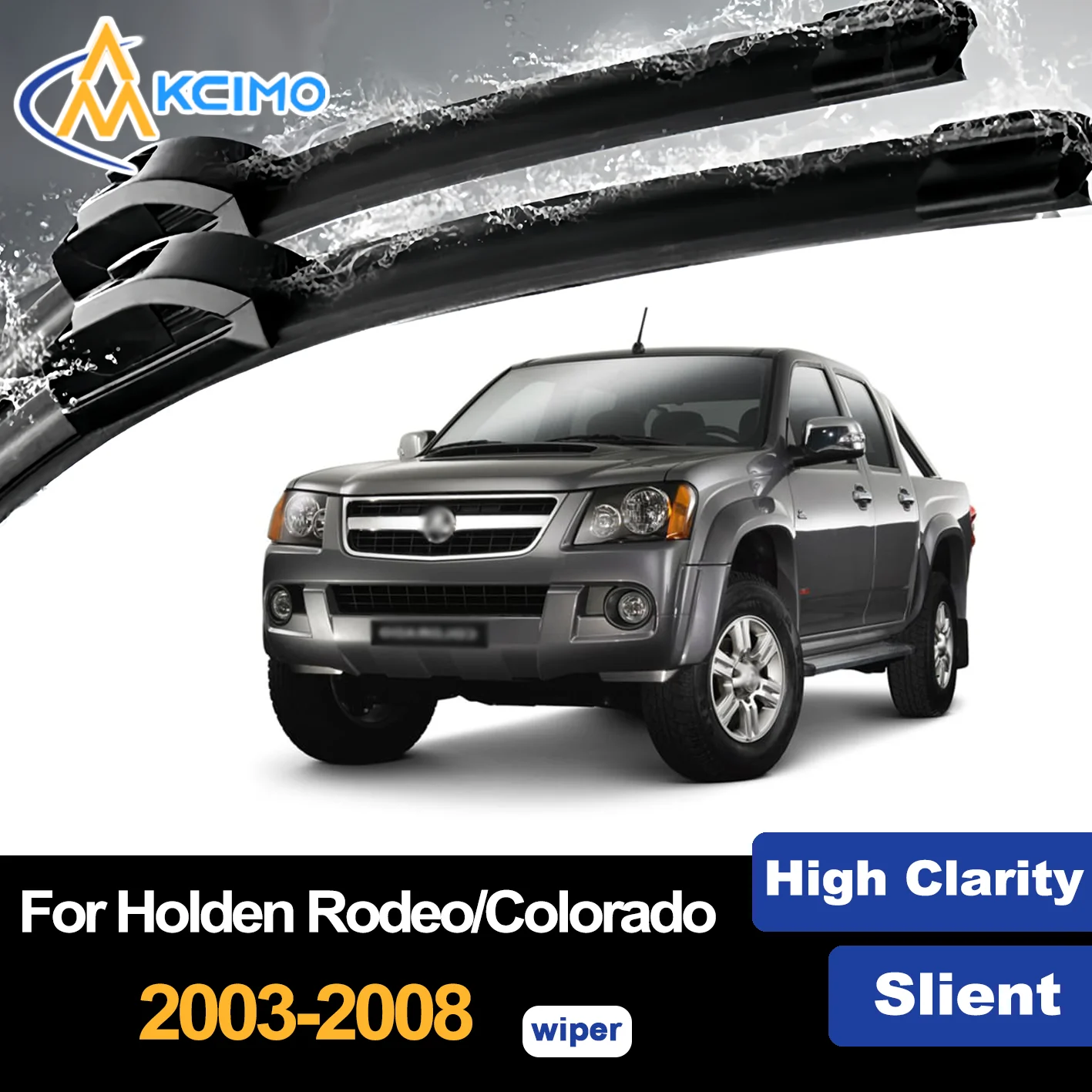 

Front Wiper Blades for Holden Rodeo Colorado RA RC 2003–2008 2004 Premium Car Windscreen Windshield Window Wiper Accessories