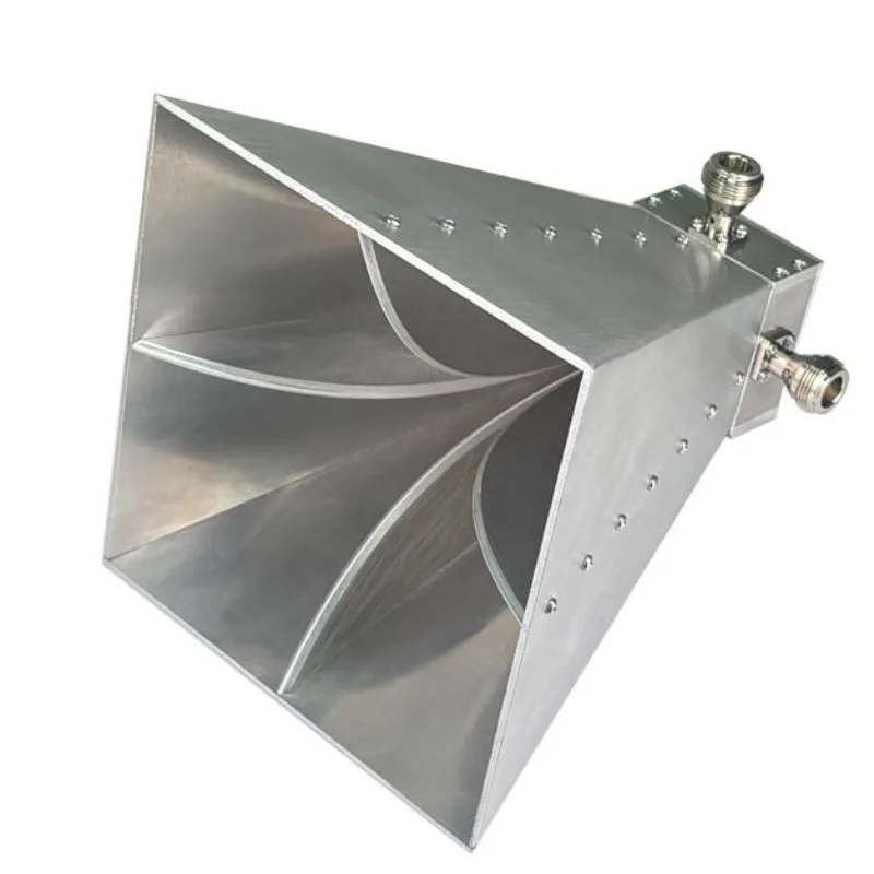 For Dual Polarization Four Ridge Horn Ultra Wideband Antenna Electromagnetic Compatibility Antenna EMC Microwave