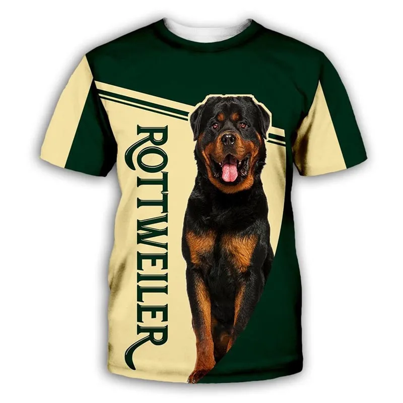 

New Cute Pet Dog 3D Print T-shirt For Men's And Women's Summer Fashion Casual Funny O-Neck Short Sleeve Top T Shirt Men Clothes