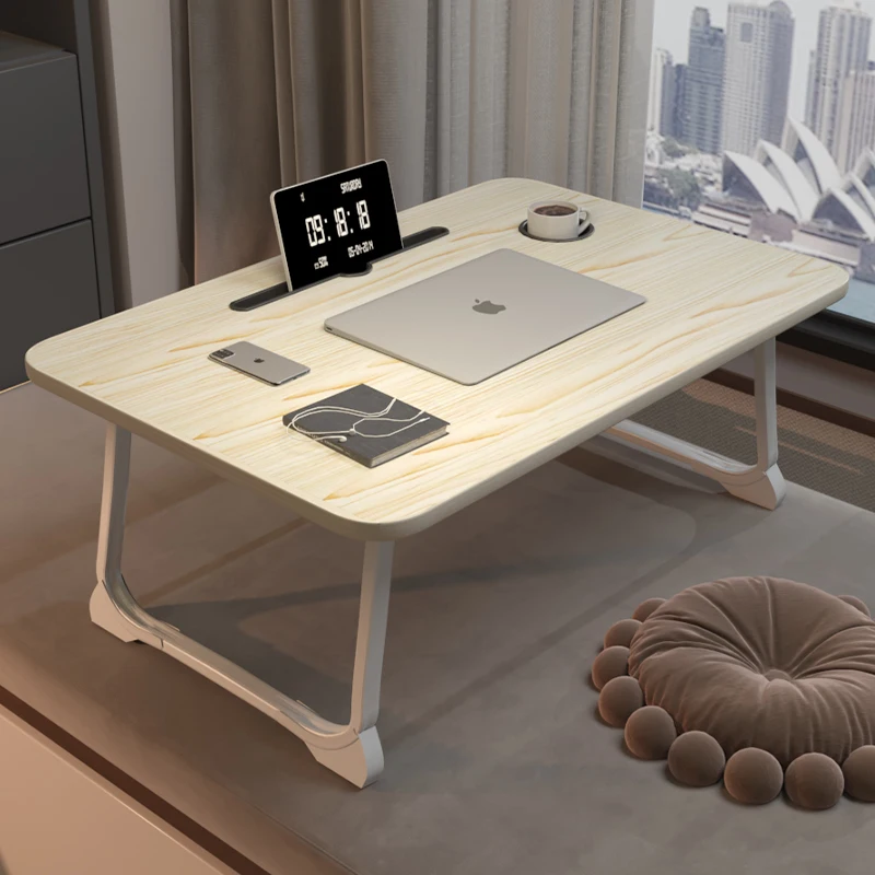 

Bed desk folding small table bed table computer bay window bedroom dormitory upper bunk small board study