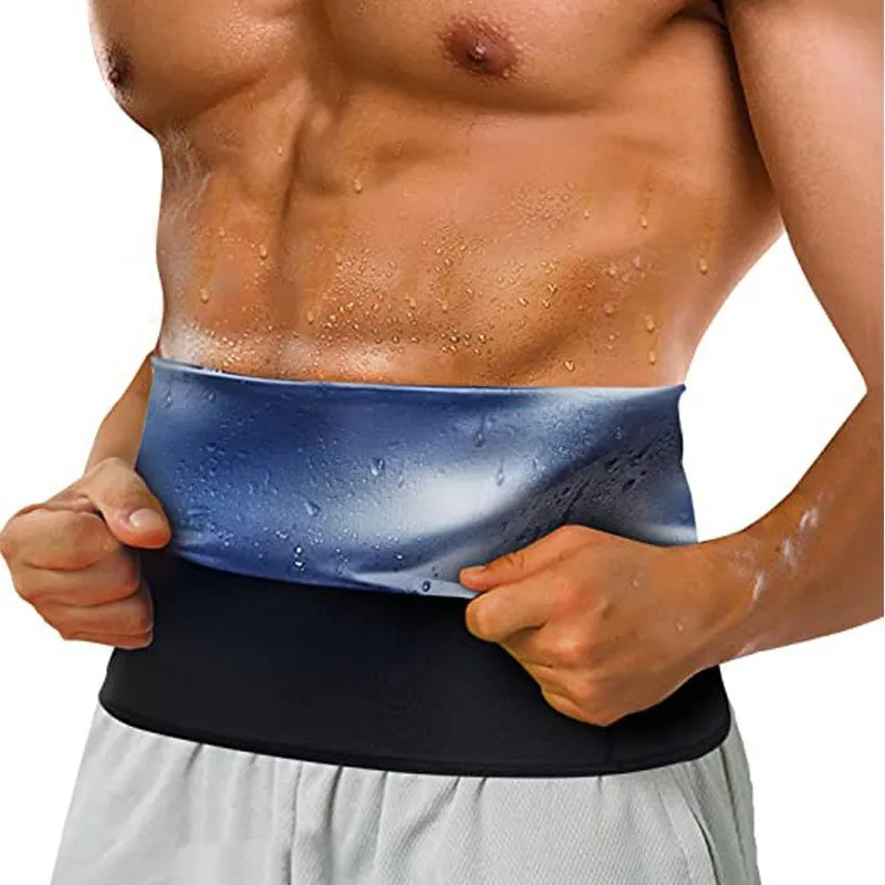 PU Sweating Abdominal Belt, Sports Girdle, Unisex Restraint Belt, Sweat-wicking Body-shaping Belt, Beer Belly Belt